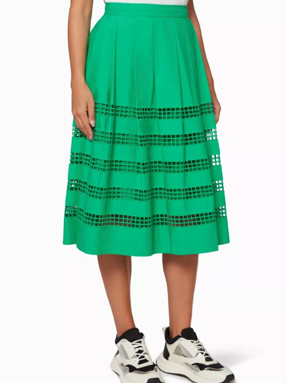 Marella Sport | Termoli A-Line Skirt in Green